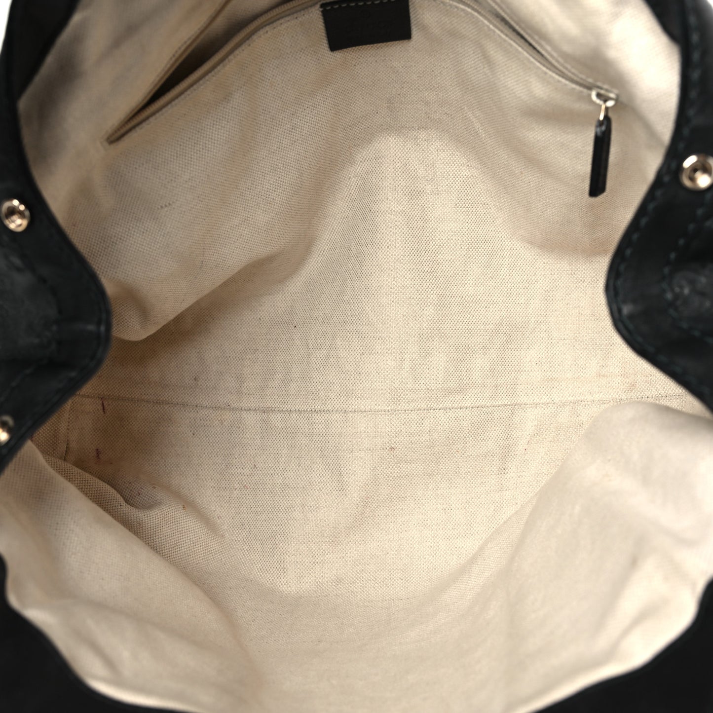 Guccissima Medium Sukey Tote Black