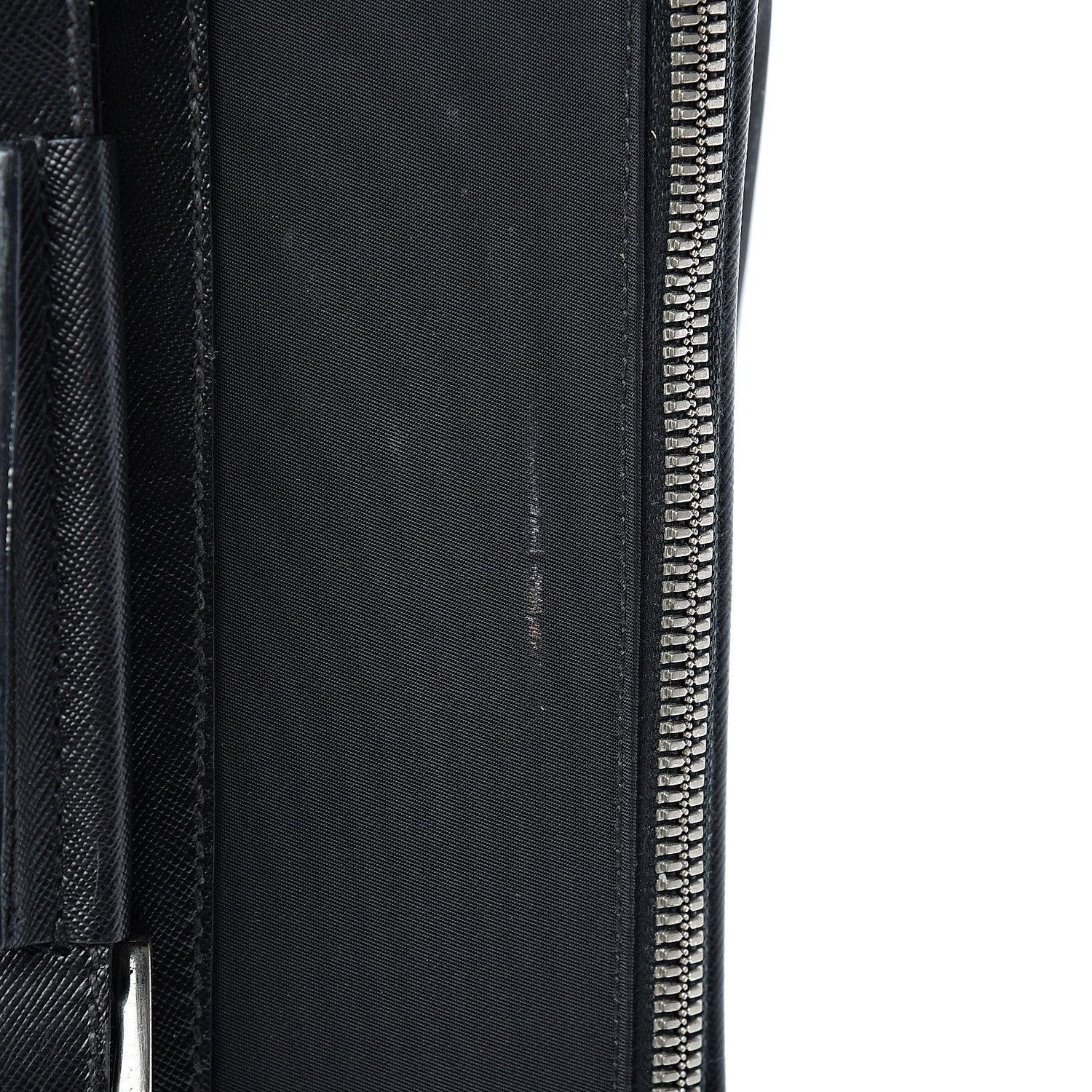 Prada Tessuto Nylon Saffiano Trolley Luggage Black 21 of 32