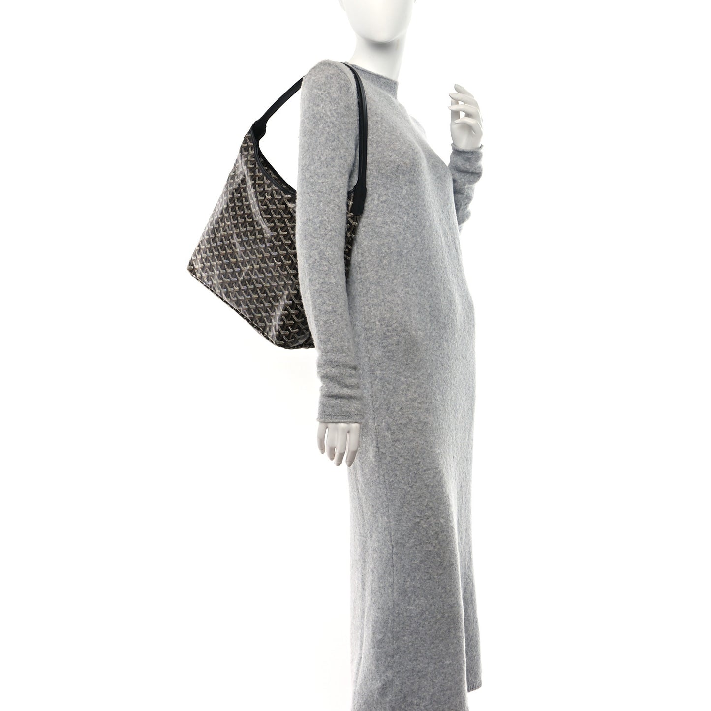 Goyardine Boheme Hobo Black