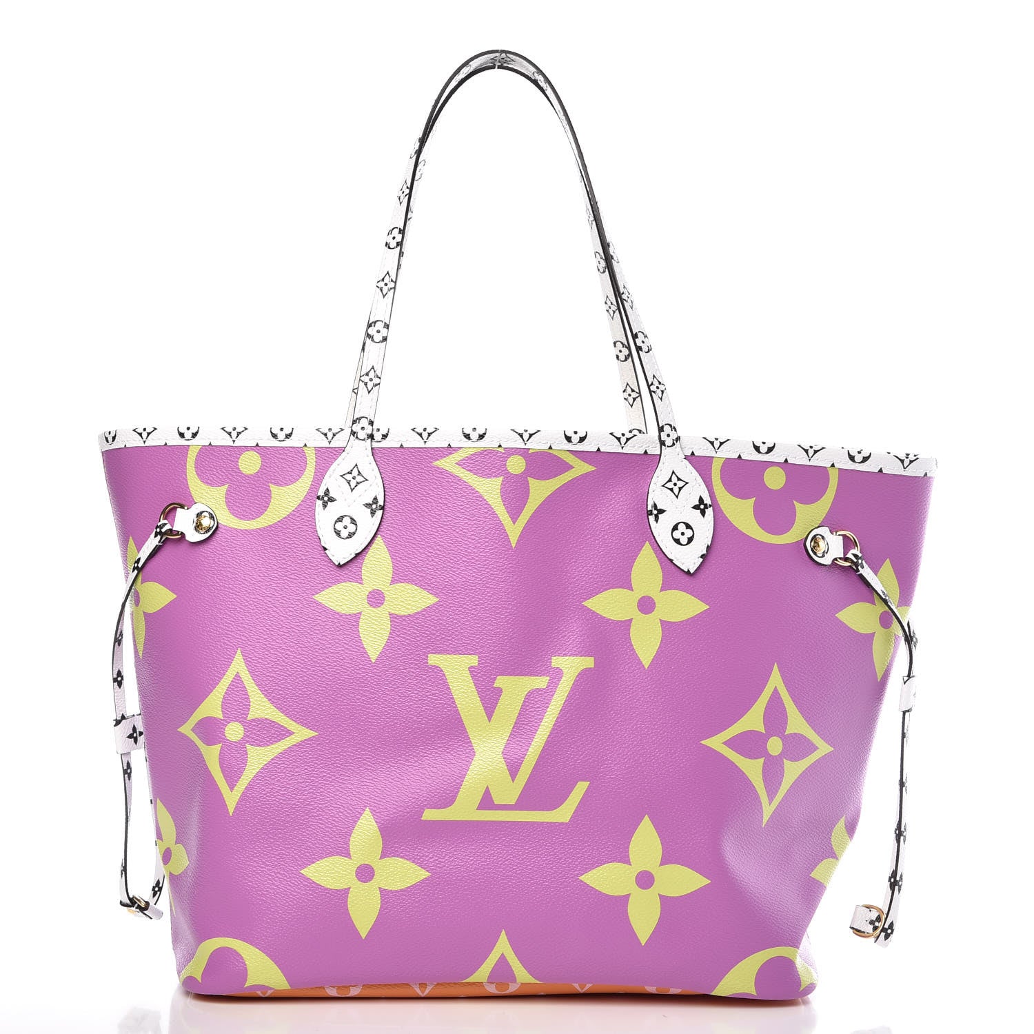 Louis Vuitton Monogram Giant Neverfull MM Pink Lilac 3 of 10
