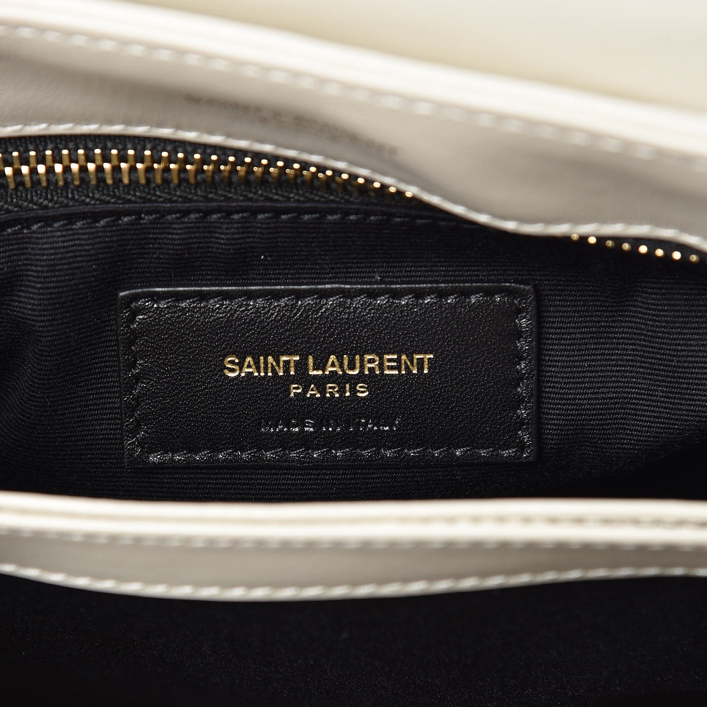 Calfskin Y Quilted Monogram Toy Loulou Crossbody Bag Crema Soft