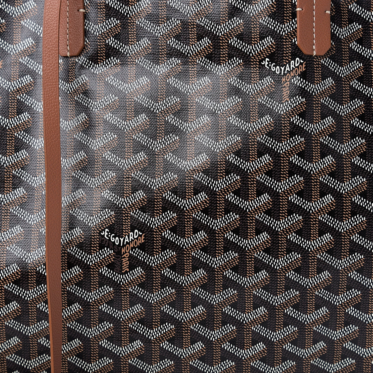 Goyard Goyardine Saint Louis PM Black Gold 10 of 10