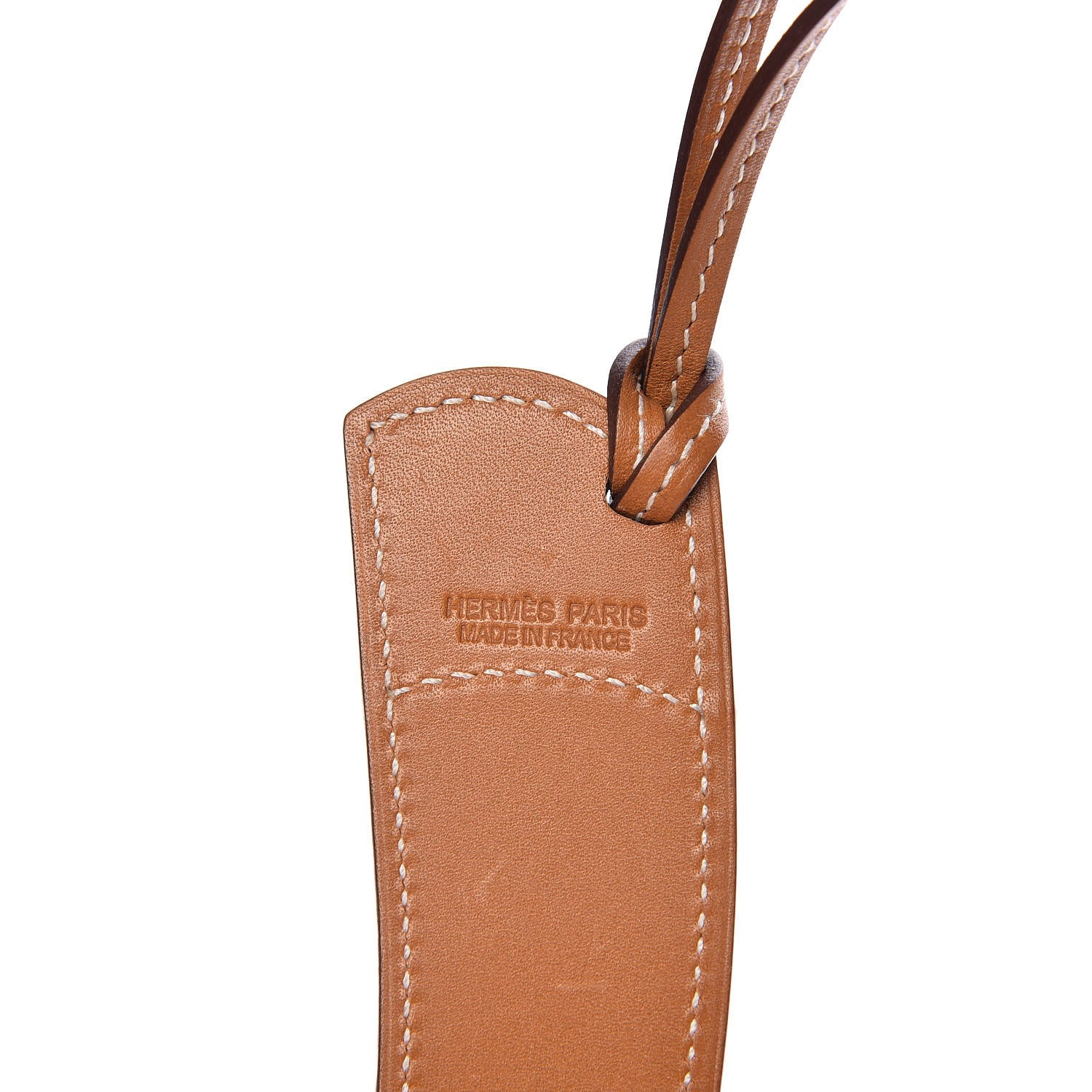 Hermes Butler Swift Paddock Botte Boot Bag Charm Natural Sable Orange 6 of 8