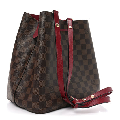 Louis Vuitton Damier Ebene Neonoe MM Cherry Berry 3 of 9