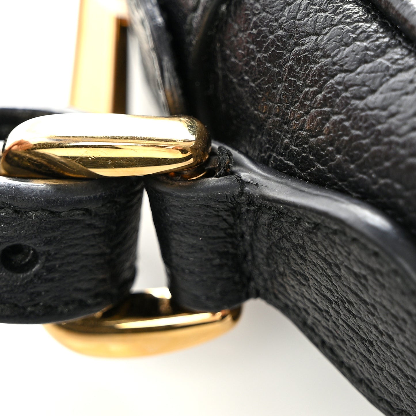 Calfskin Web Mini Ophidia Shoulder Bag Black