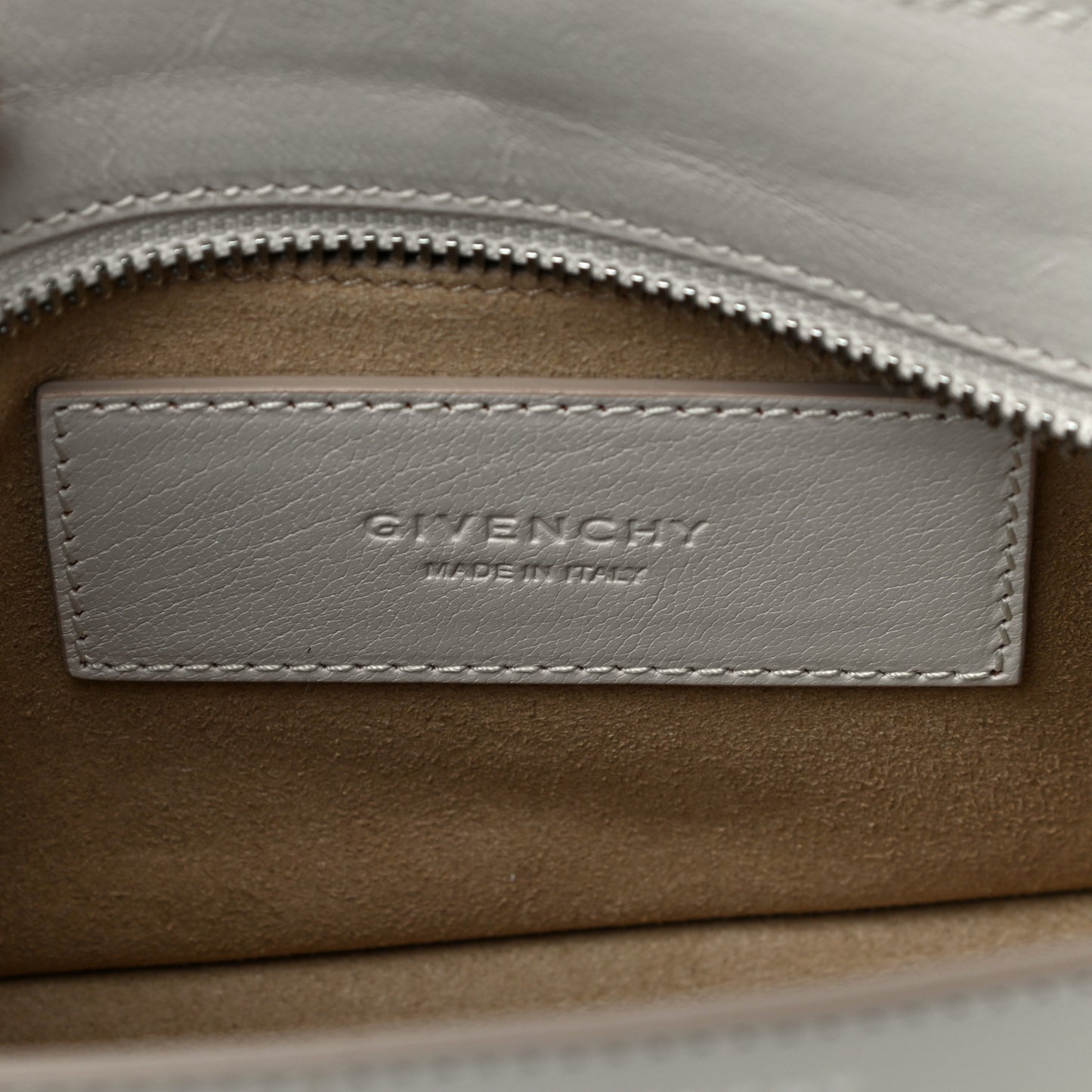 Goatskin Diamond Quilted Pocket Crossbody White