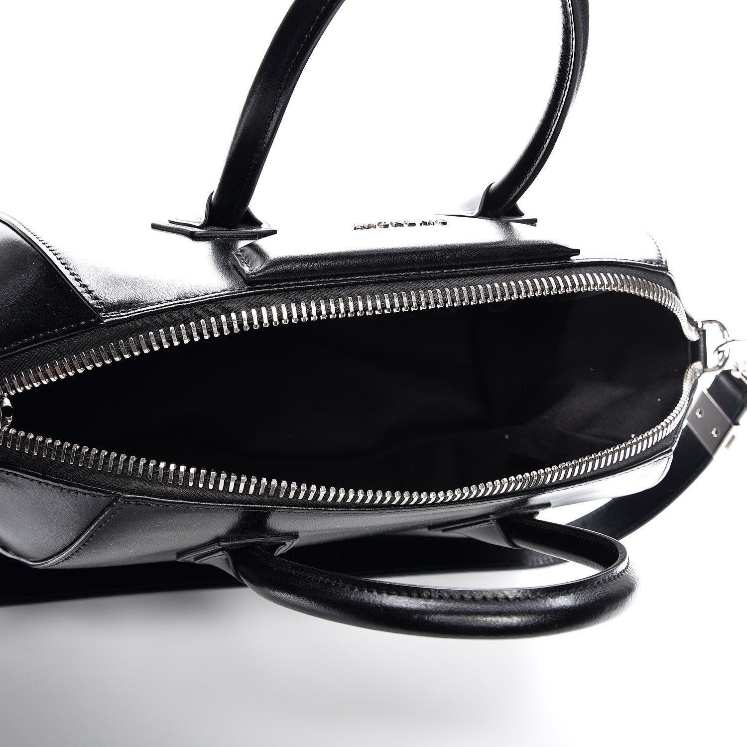 Givenchy Shiny Lord Calfskin Medium Antigona Black 14 of 18