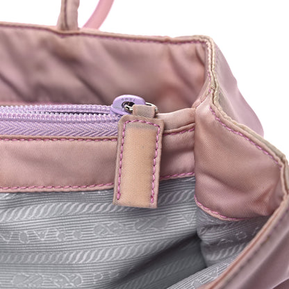 Prada Tessuto Nylon Tote Begonia 11 of 18