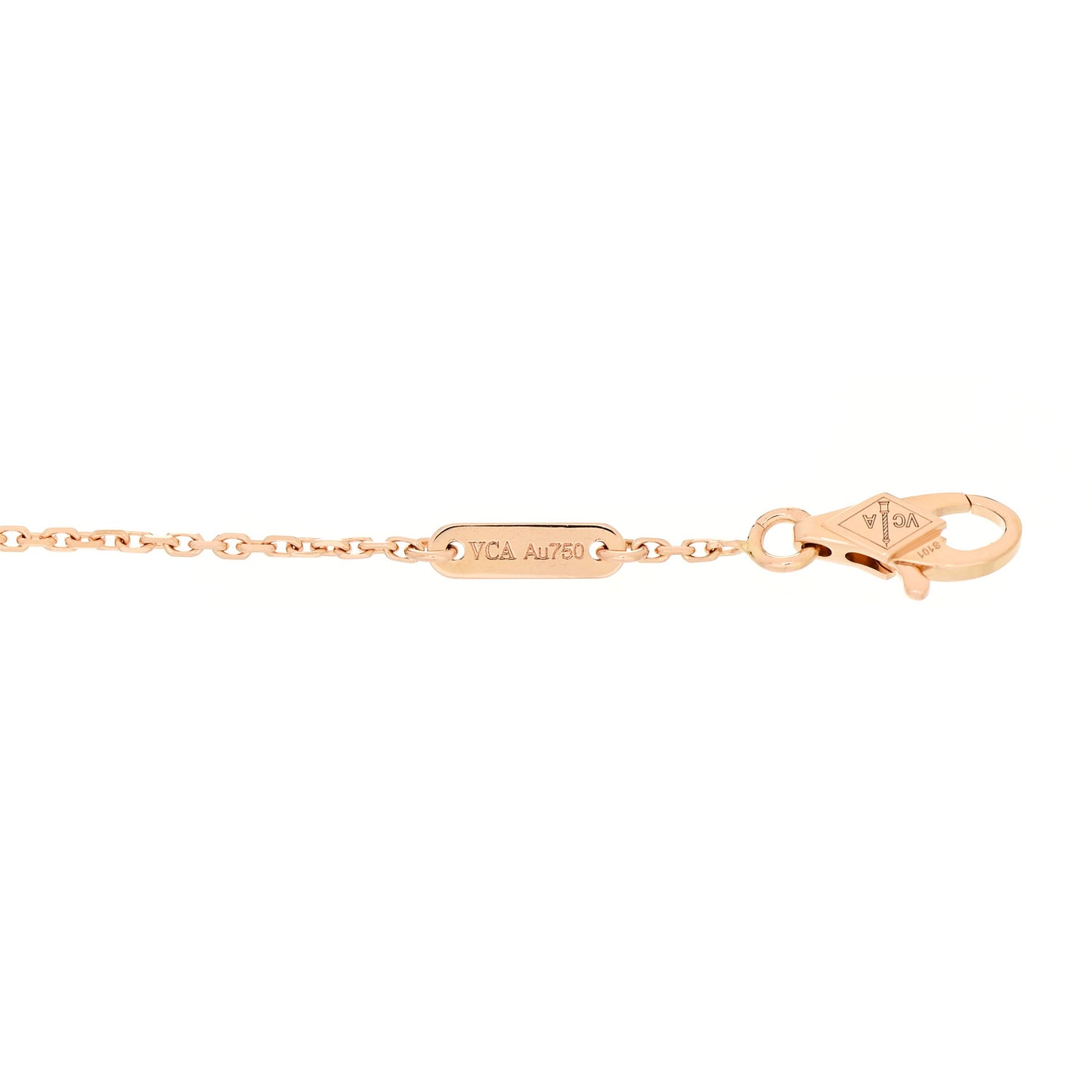 18K Rose Gold Sweet Alhambra Bracelet