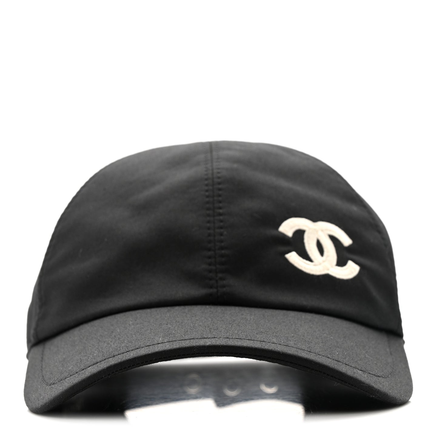 Cotton Sequin CC Cap Hat Black