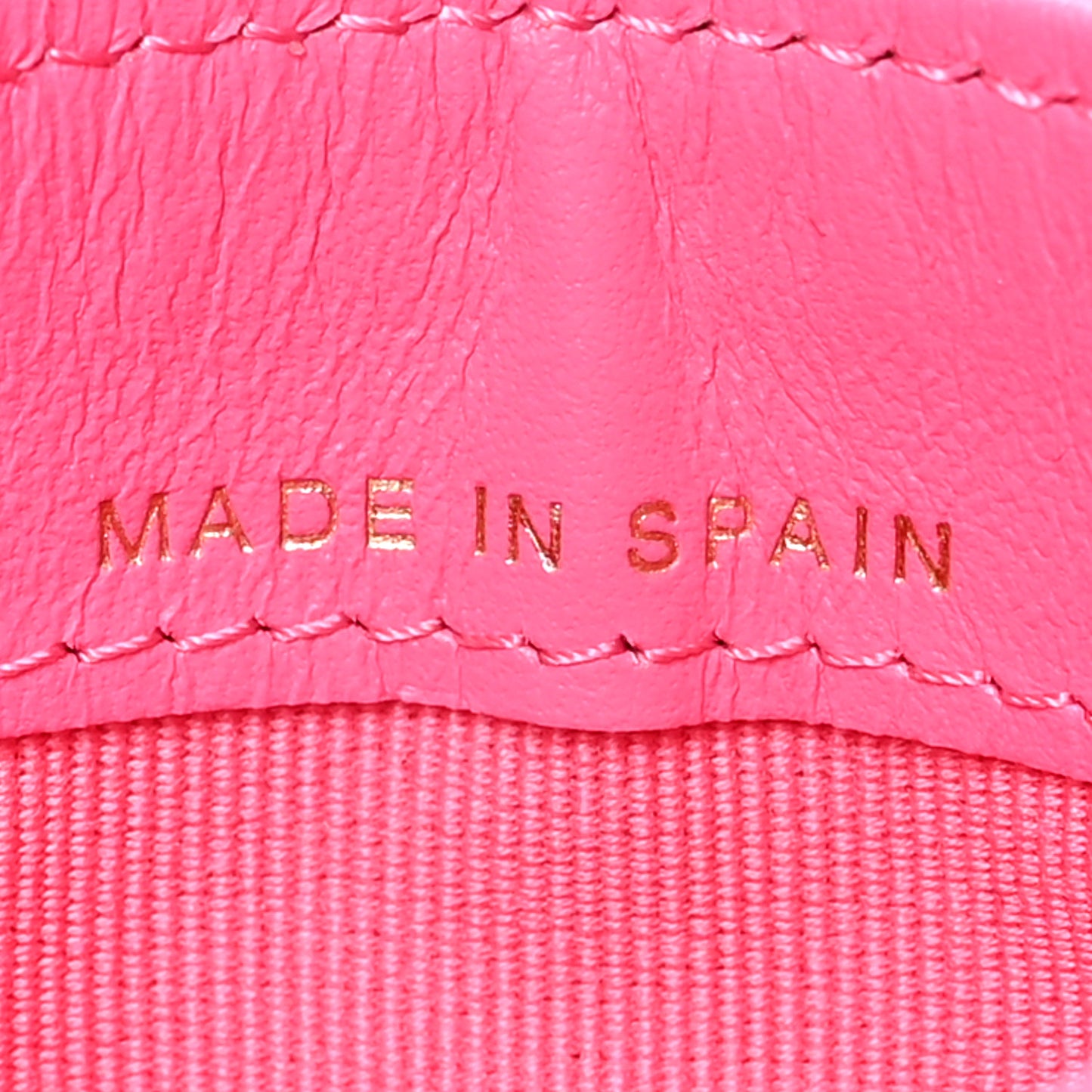 Caviar Quilted Card Holder Pink