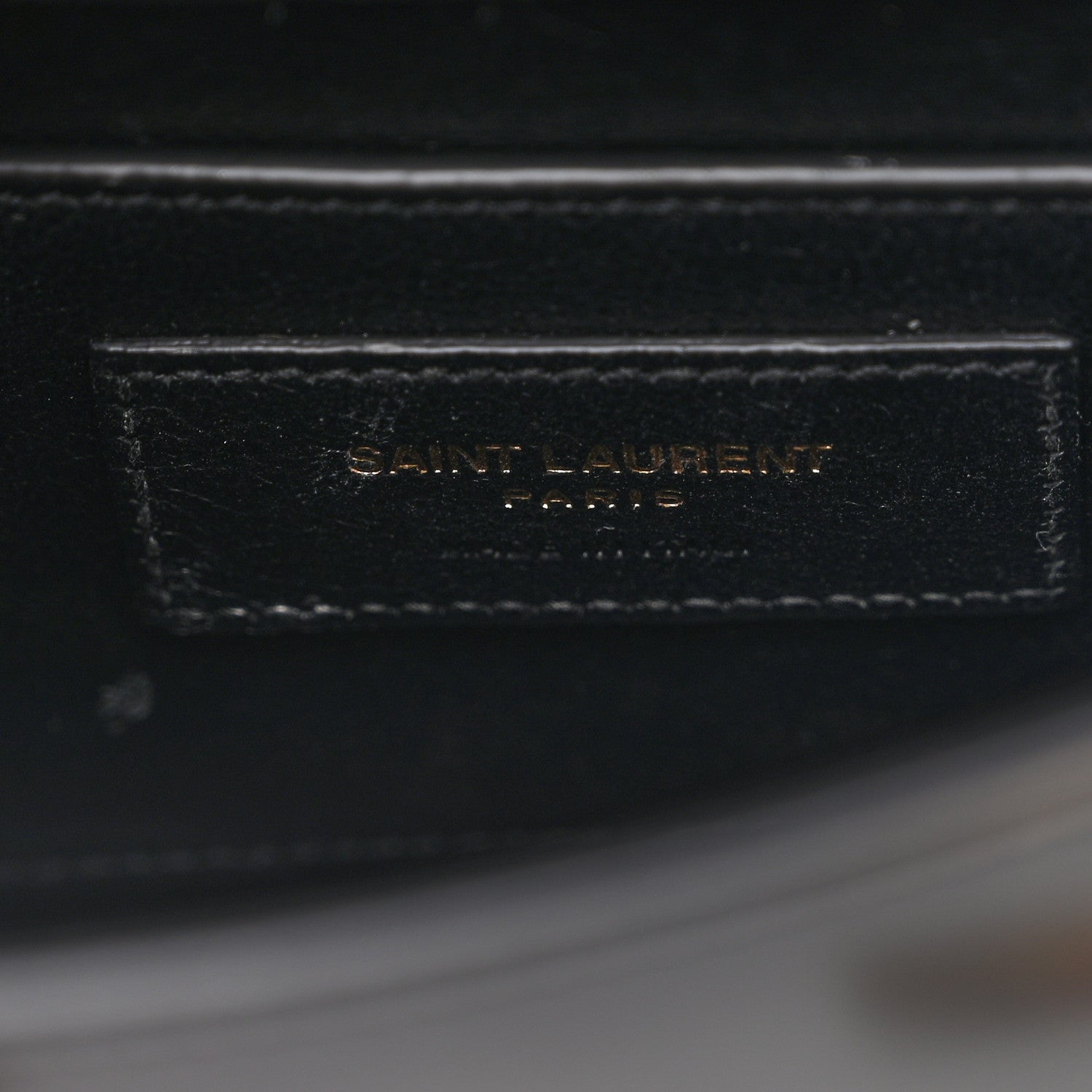 Saint Laurent Smooth Calfskin Mini Manhattan Shoulder Bag Black 6 of 12