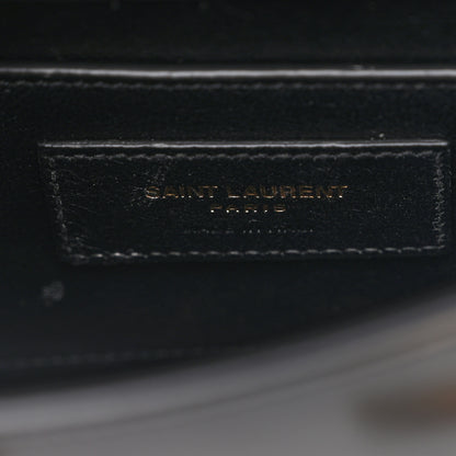 Saint Laurent Smooth Calfskin Mini Manhattan Shoulder Bag Black 6 of 12
