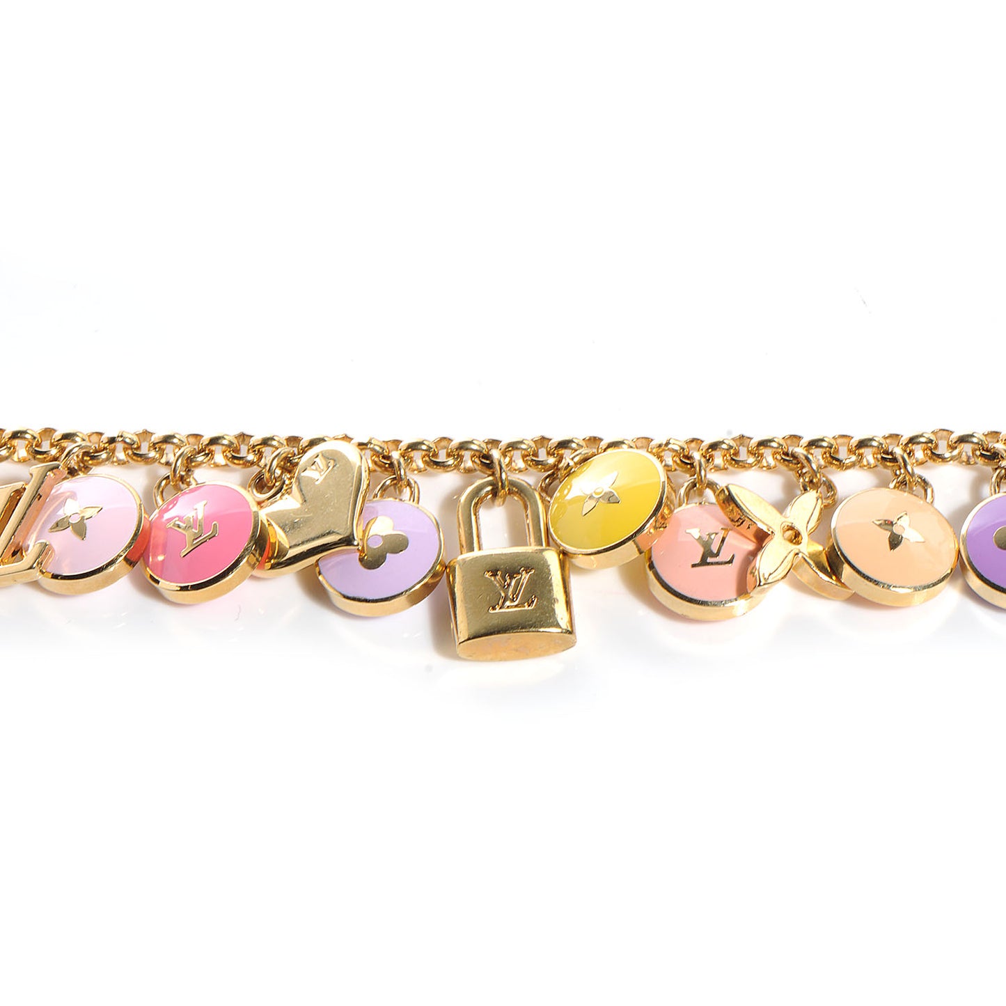 Pastilles Key Chain Bag Charm Multicolor