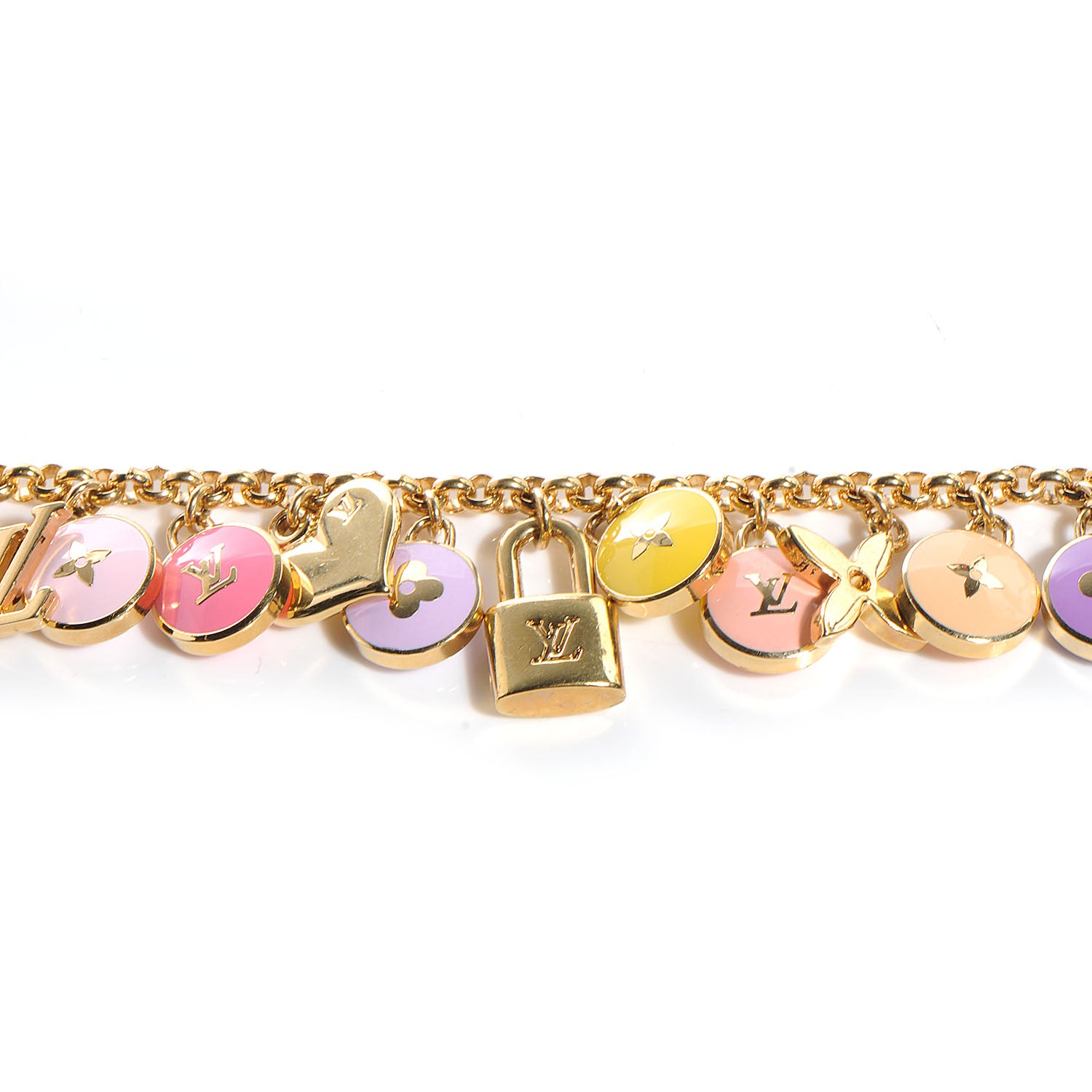 Louis Vuitton Pastilles Key Chain Bag Charm Multicolor 3 of 4