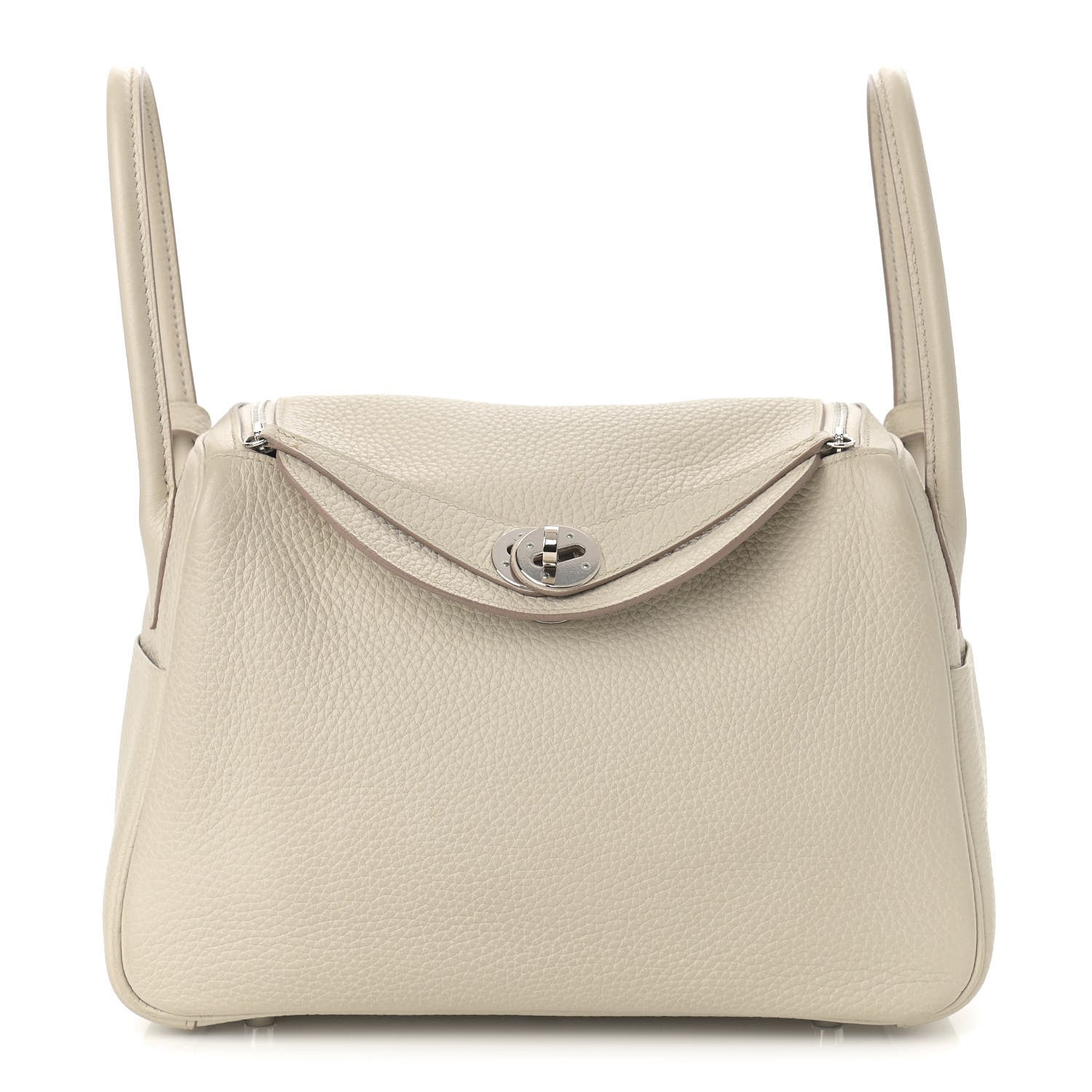 Hermes Taurillon Clemence Lindy 26 Beton 1 of 14