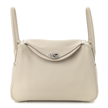Hermes Taurillon Clemence Lindy 26 Beton 1 of 14