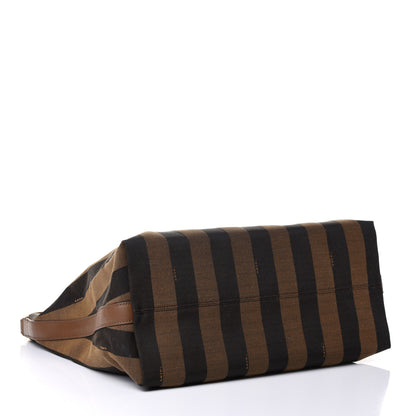 Fendi Pequin Vitello Large Hobo Tobacco Foresta 4 of 11