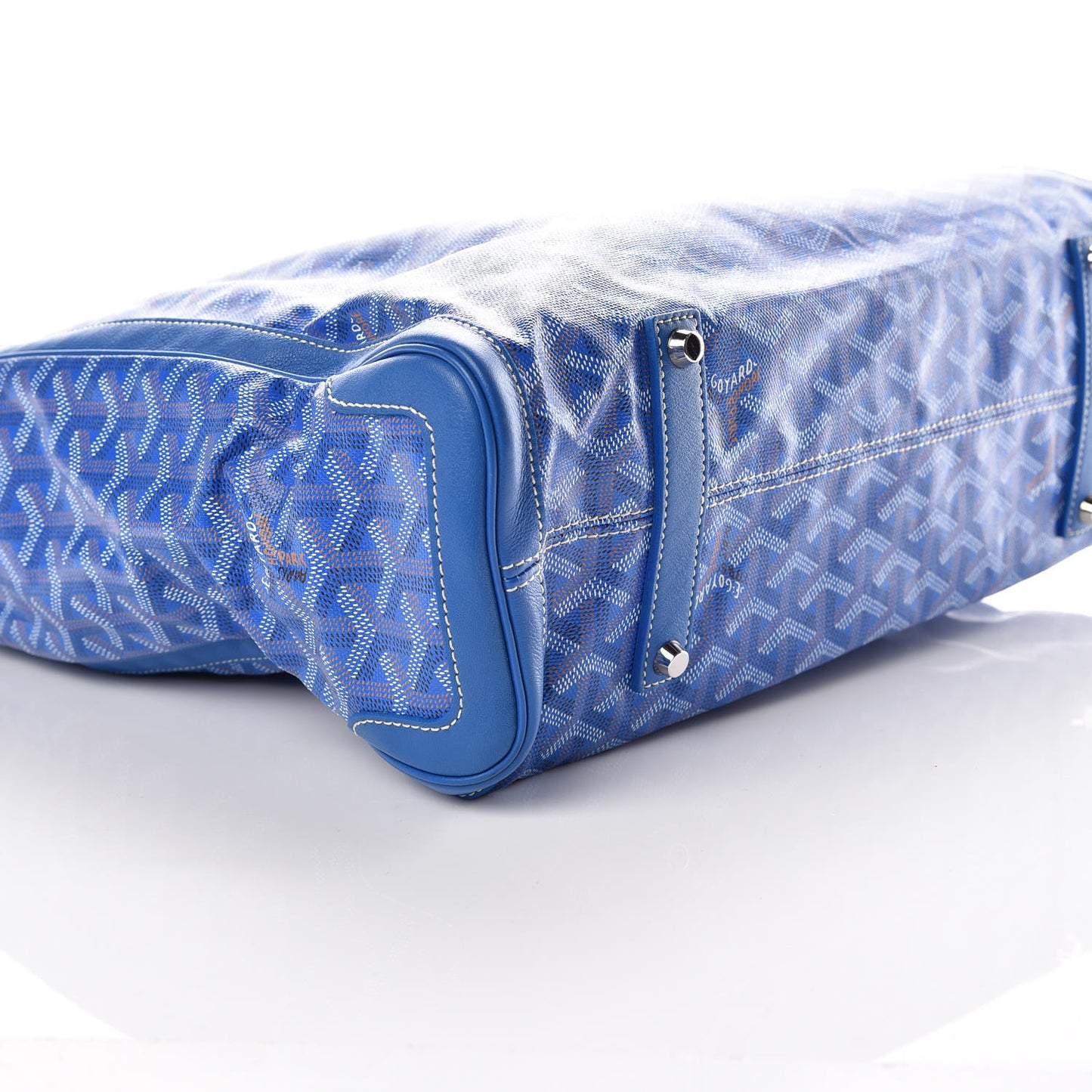 Goyardine Voltaire Tote Sky Blue