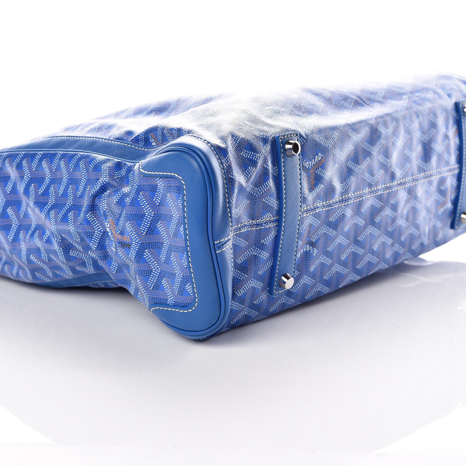 Goyard Goyardine Voltaire Tote Sky Blue 5 of 10