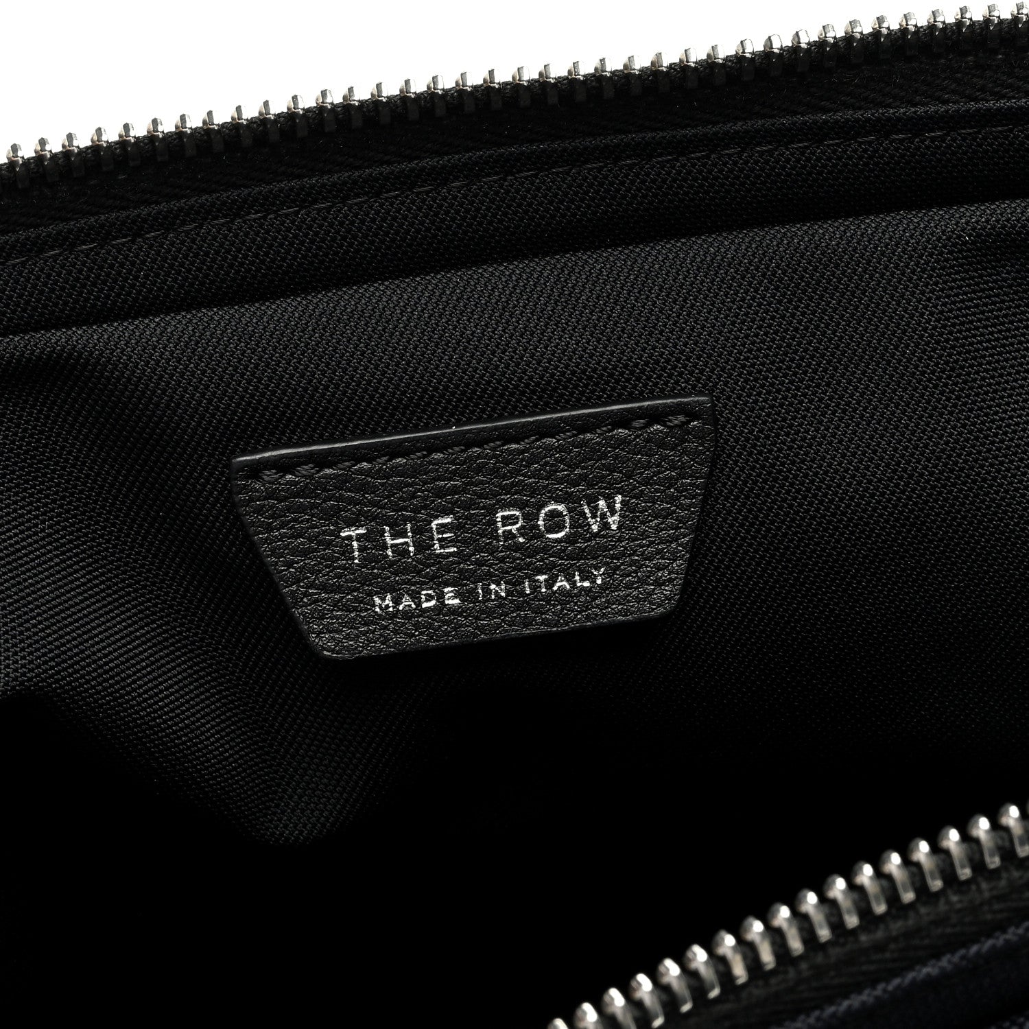 The Row Nylon Small Slouchy Banana Bag Black 6 of 9