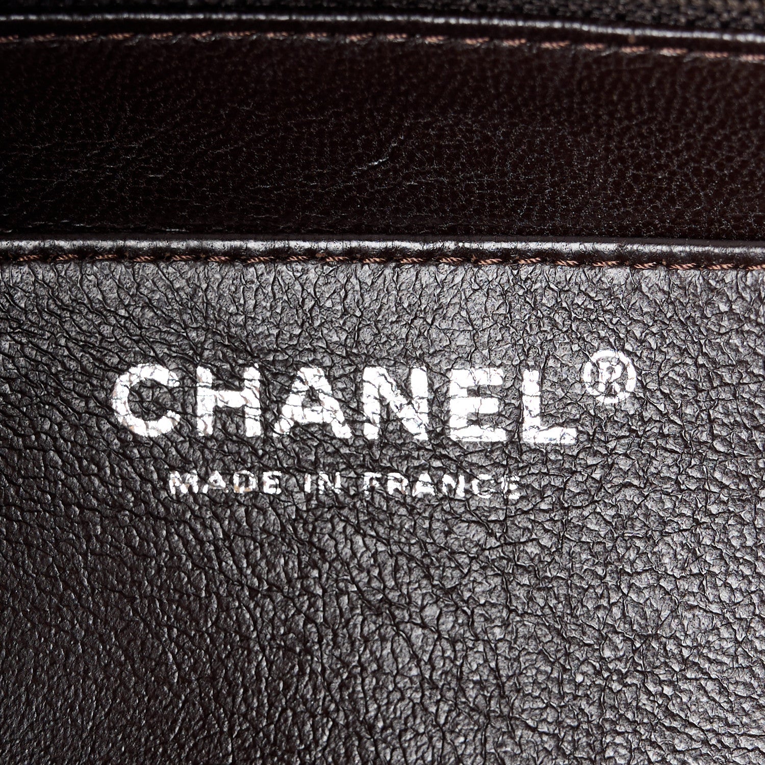 Chanel Caviar Quilted Jumbo Single Flap Dark Brown 6 of 15