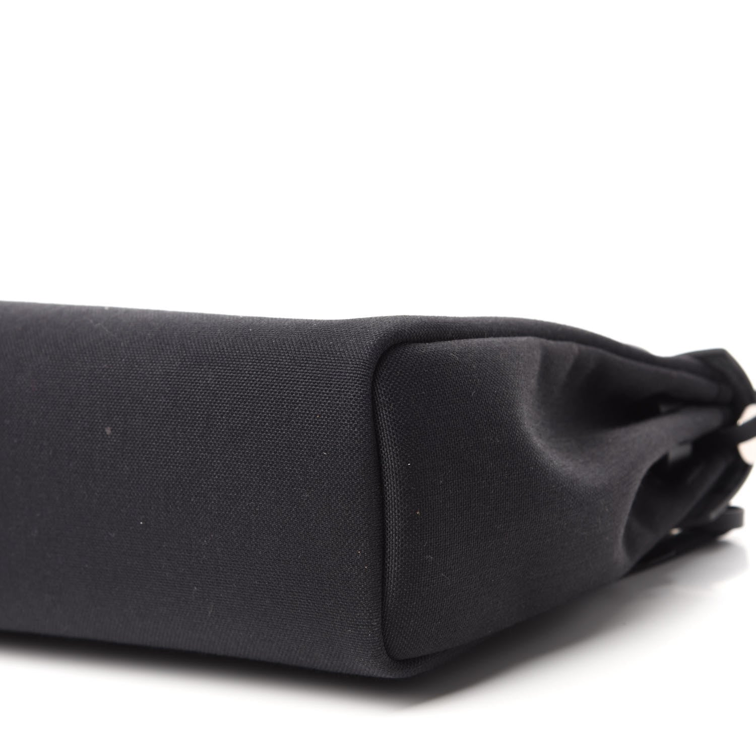 Hermes Military Toile Vache Hunter Herbag Zip PM 31 Black 7 of 10