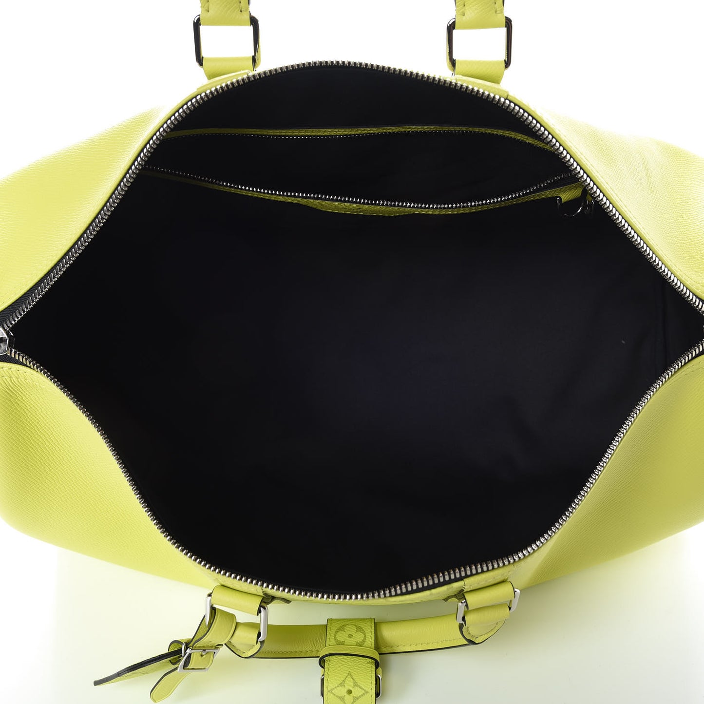 Monogram Taiga Keepall Bandouliere 50 Yellow