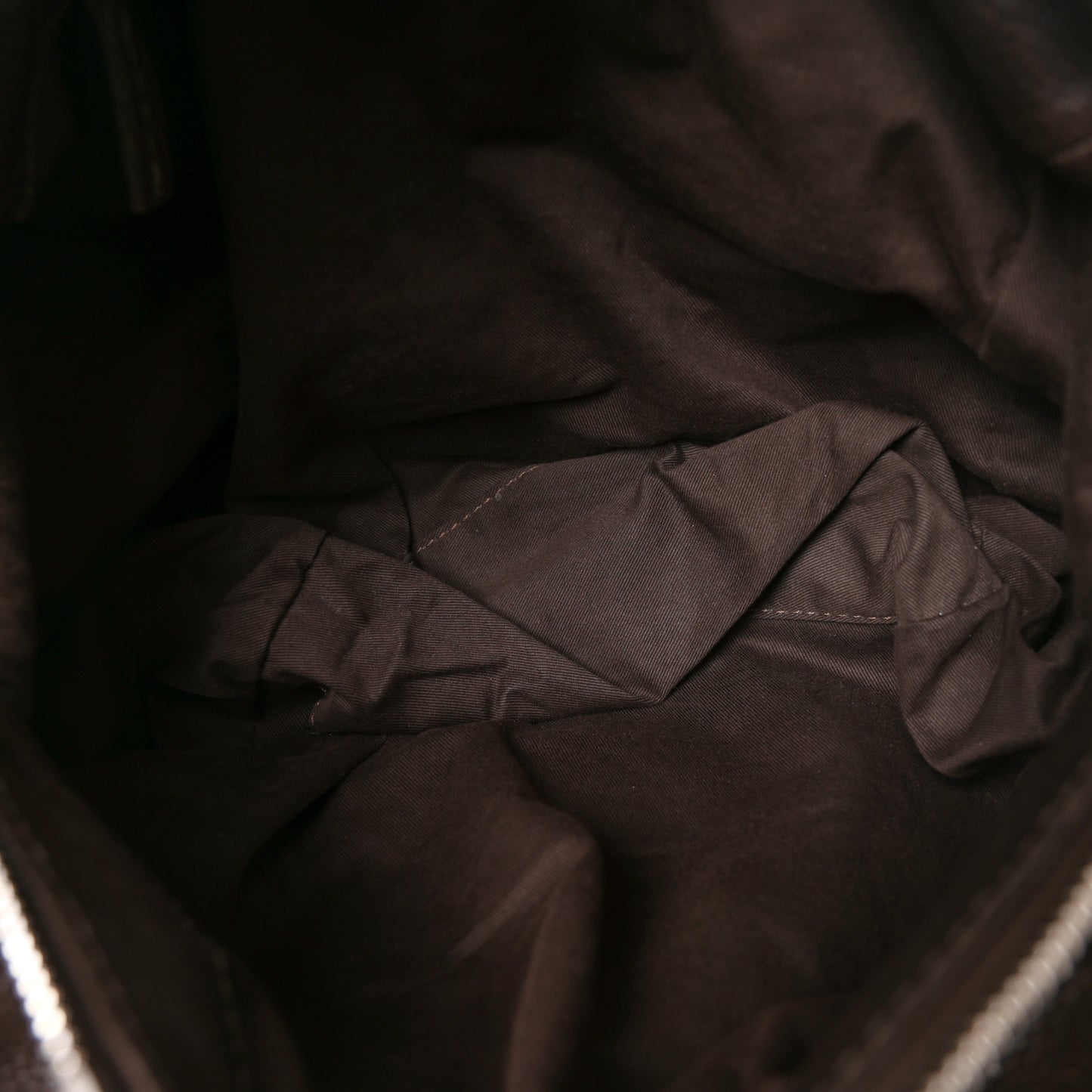 Calfskin Paddington Front Pocket Tote Chocolate