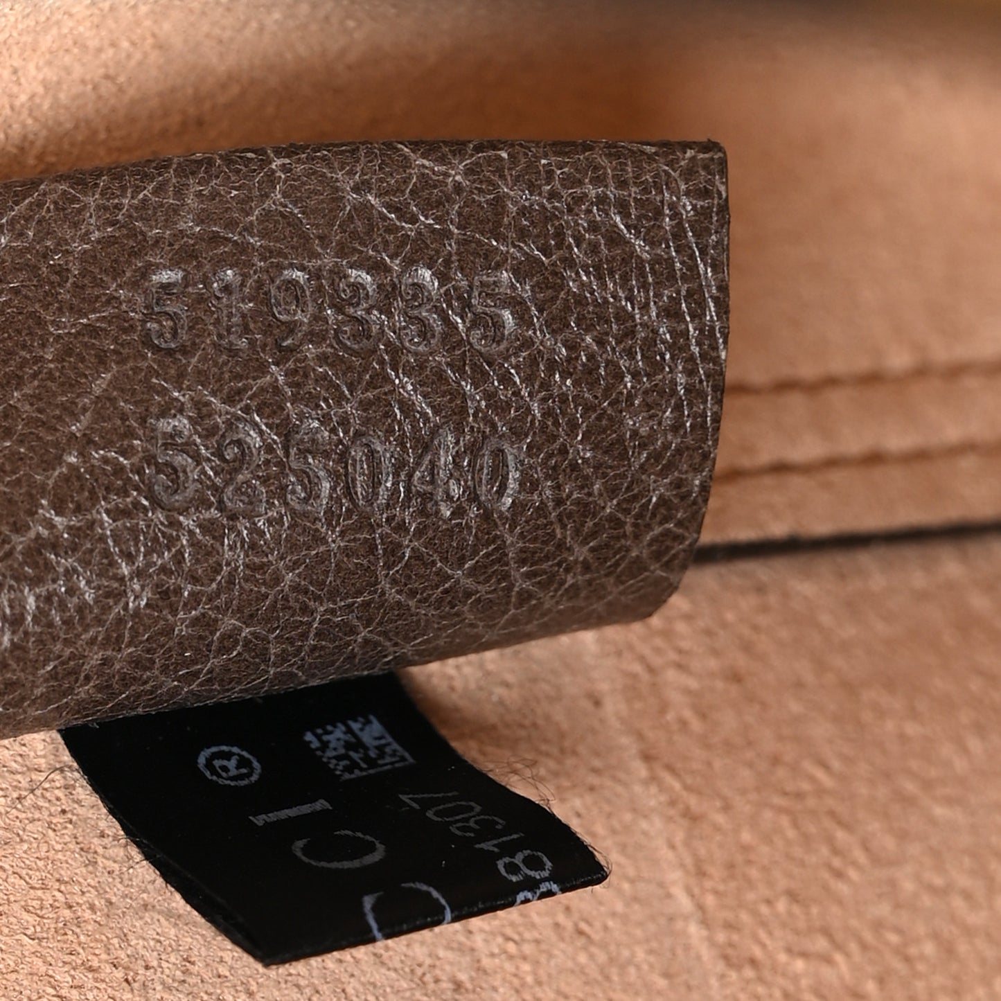 GG Supreme Monogram Web Large Ophidia Vertical Shopping Tote Brown