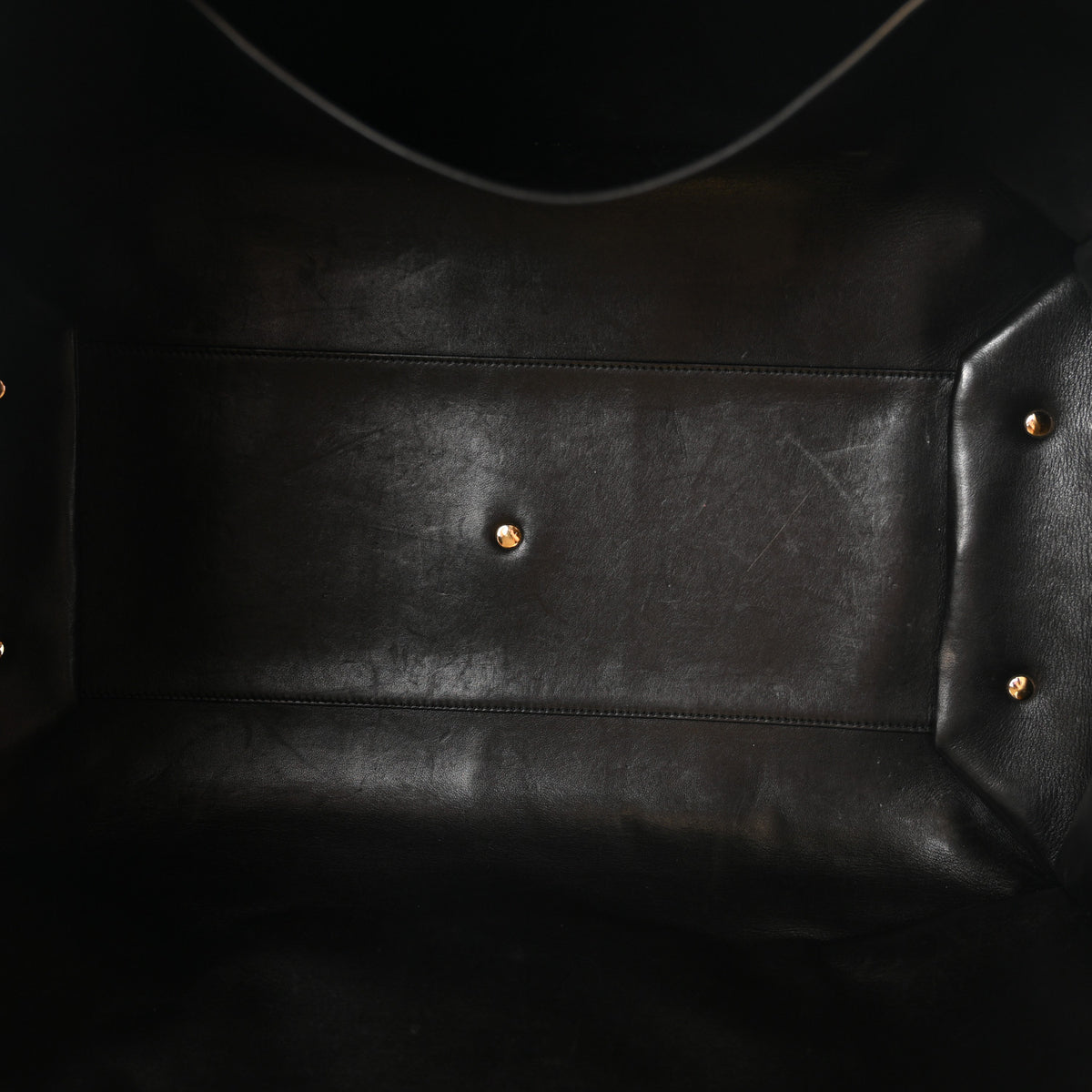 The Row Metallic Calfskin Geo Margaux Bag Gold 5 of 11