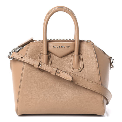 Givenchy Sugar Goatskin Mini Antigona Beige 1 of 8