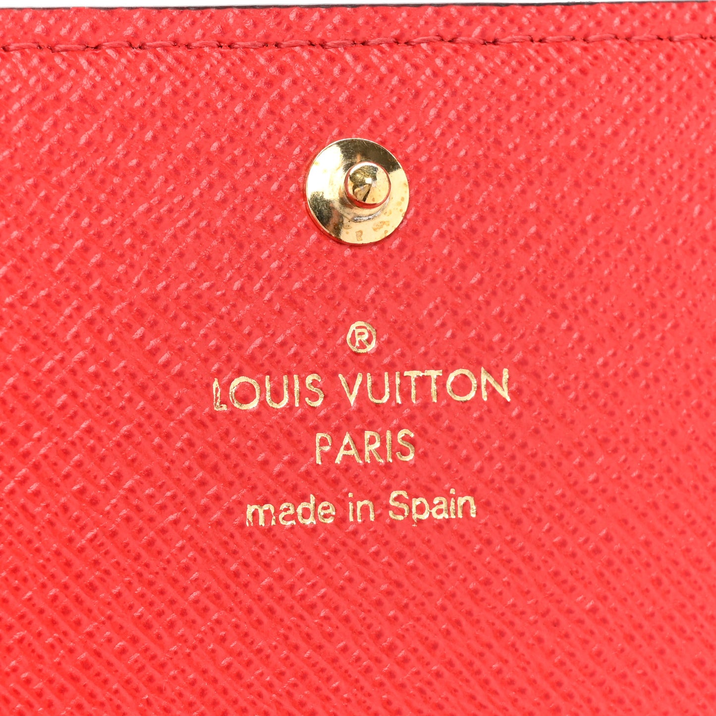 Monogram 2020 Christmas Animation Sarah Wallet Coquelicot