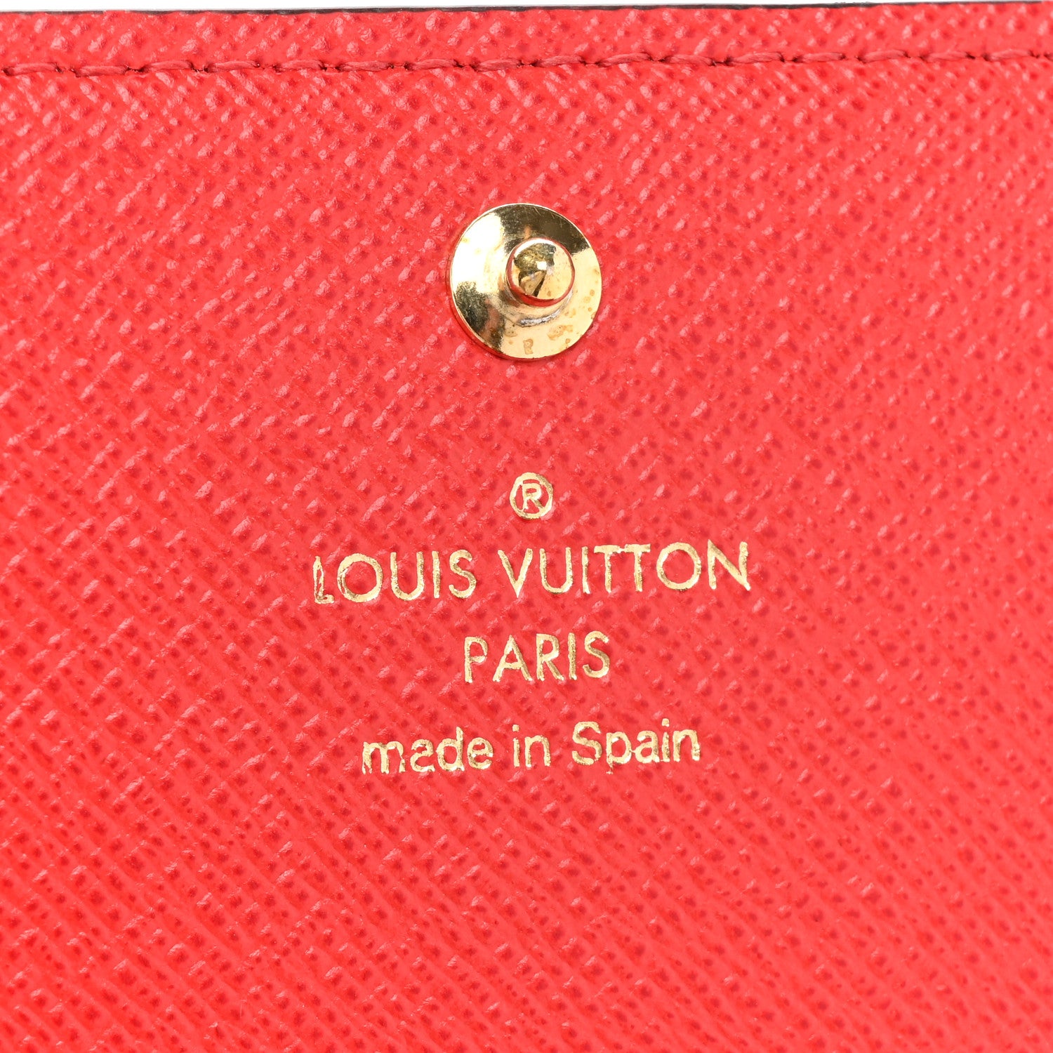 Louis Vuitton Monogram 2020 Christmas Animation Sarah Wallet Coquelicot 8 of 12