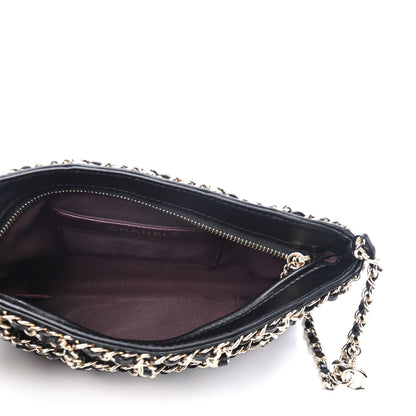 Chanel Lambskin Chain Crossbody Black 4 of 4