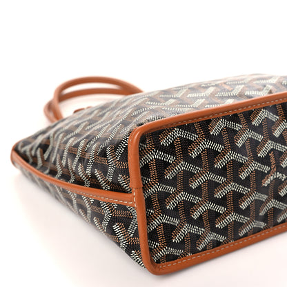 Goyard Goyardine Reversible Mini Anjou Black Gold 8 of 14