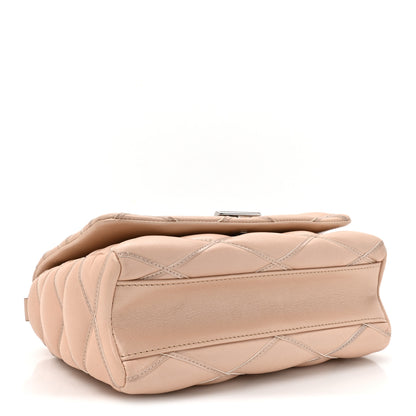 Louis Vuitton Lambskin Malletage GO-14 PM Champagne 5 of 11