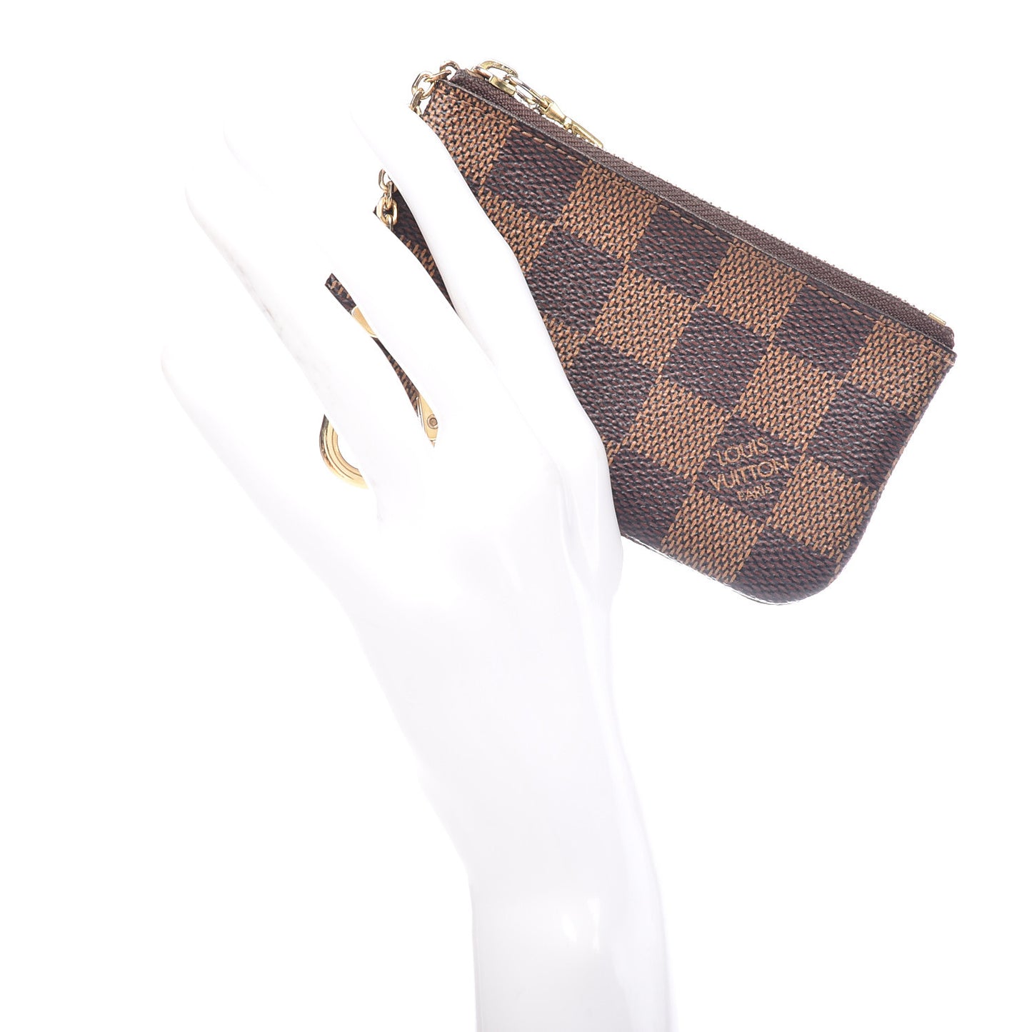 Damier Ebene Key Pouch