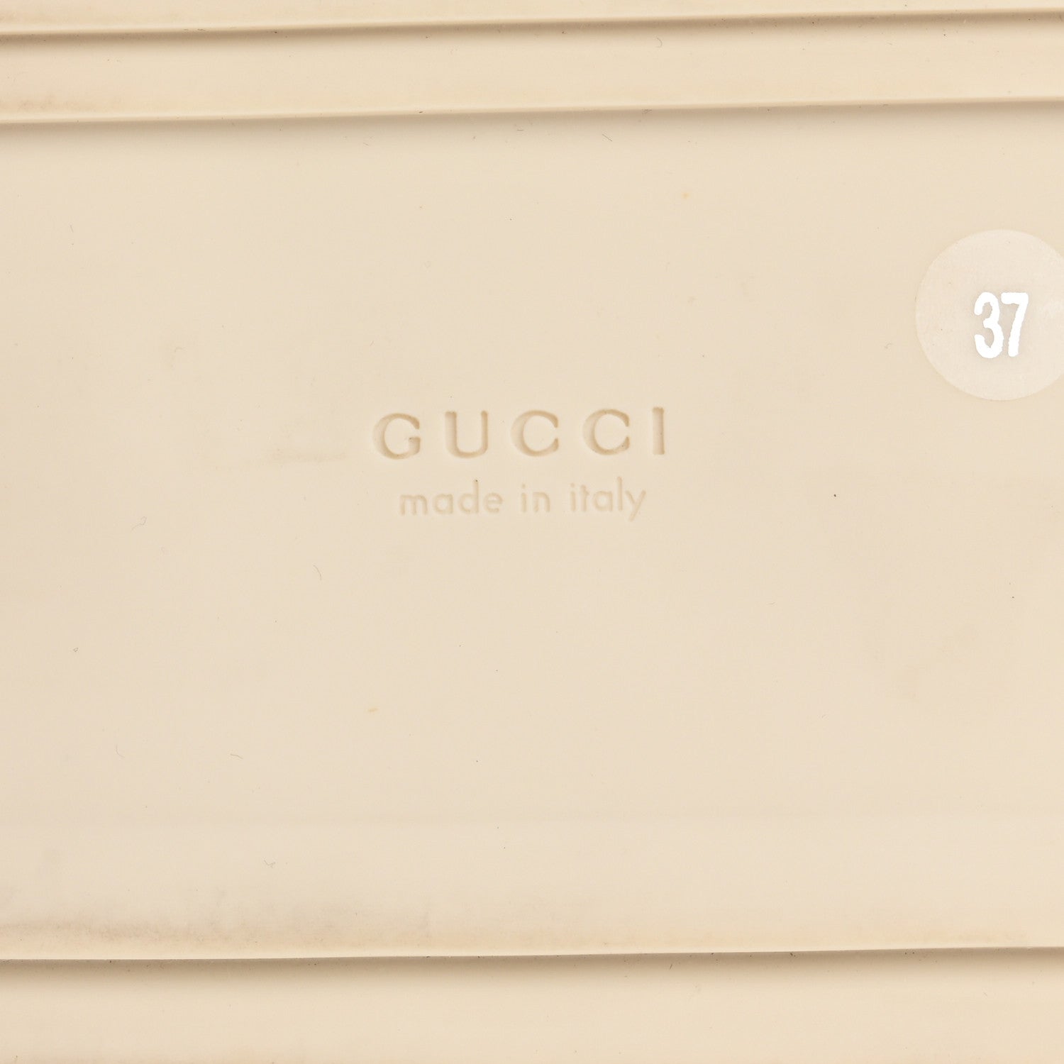 Gucci Canvas Lame Crystal GG Monogram Double G Womens Dad Sandals 37 Gardenia Silver Mystic White 8 of 9