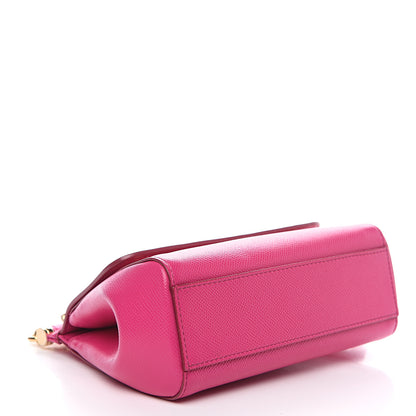 Dolce & Gabbana Dauphine Small Miss Sicily Satchel Pink 3 of 7
