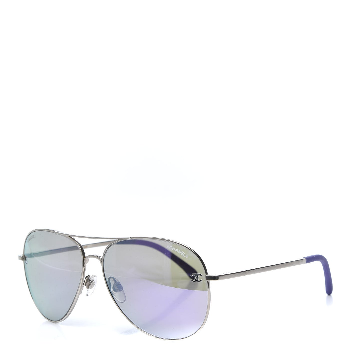 Polarized CC Aviator Sunglasses 4189-T-Q Purple