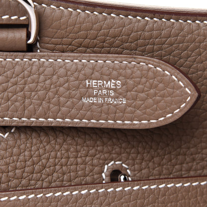 Hermes Taurillon Clemence Jypsiere 28 Etoupe 7 of 13