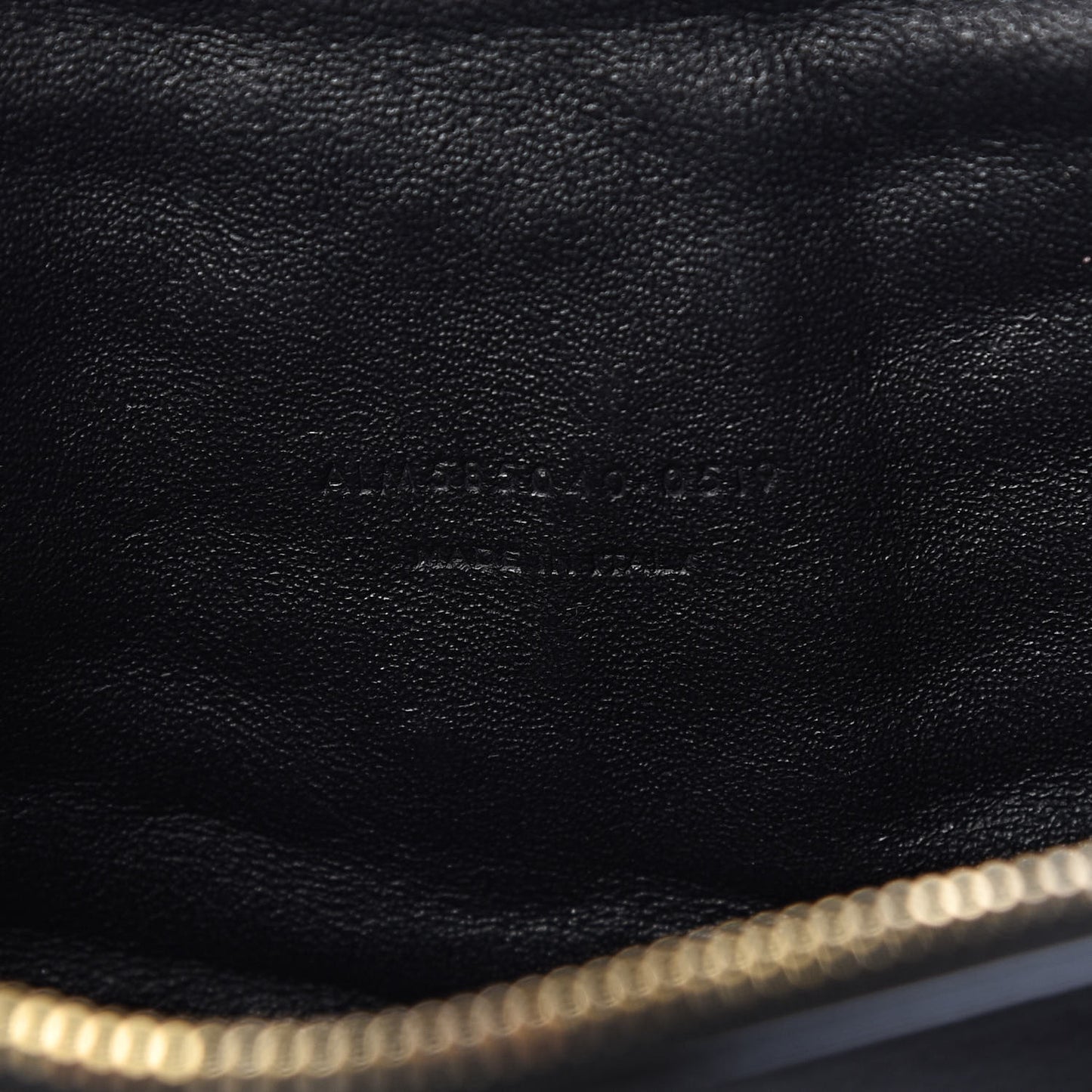 Grain De Poudre Matelasse Monogram Mini Lou Camera Bag Black