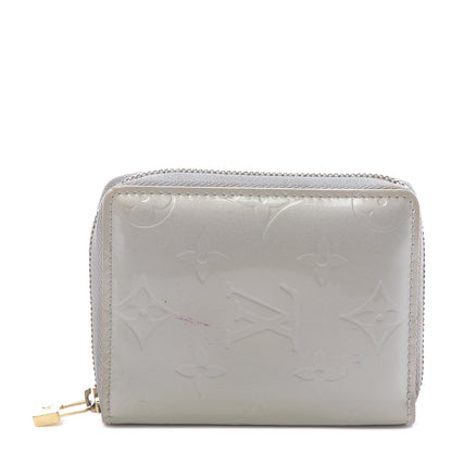 Louis Vuitton Vernis Broome Zip Wallet Gris 2 of 9