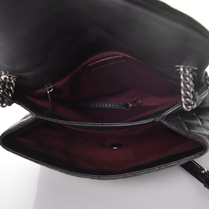 Chanel Lambskin Quilted Large Daily Supple Flap Black 5 of 8