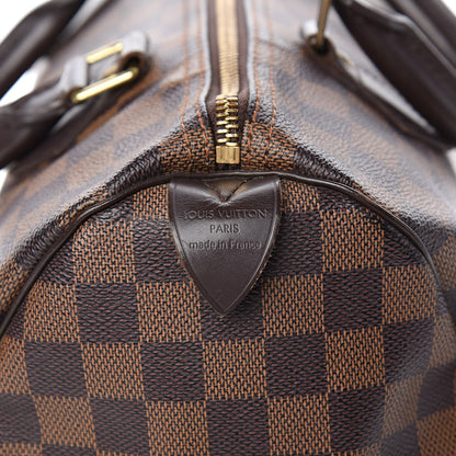 Louis Vuitton Damier Ebene Speedy 30 6 of 13