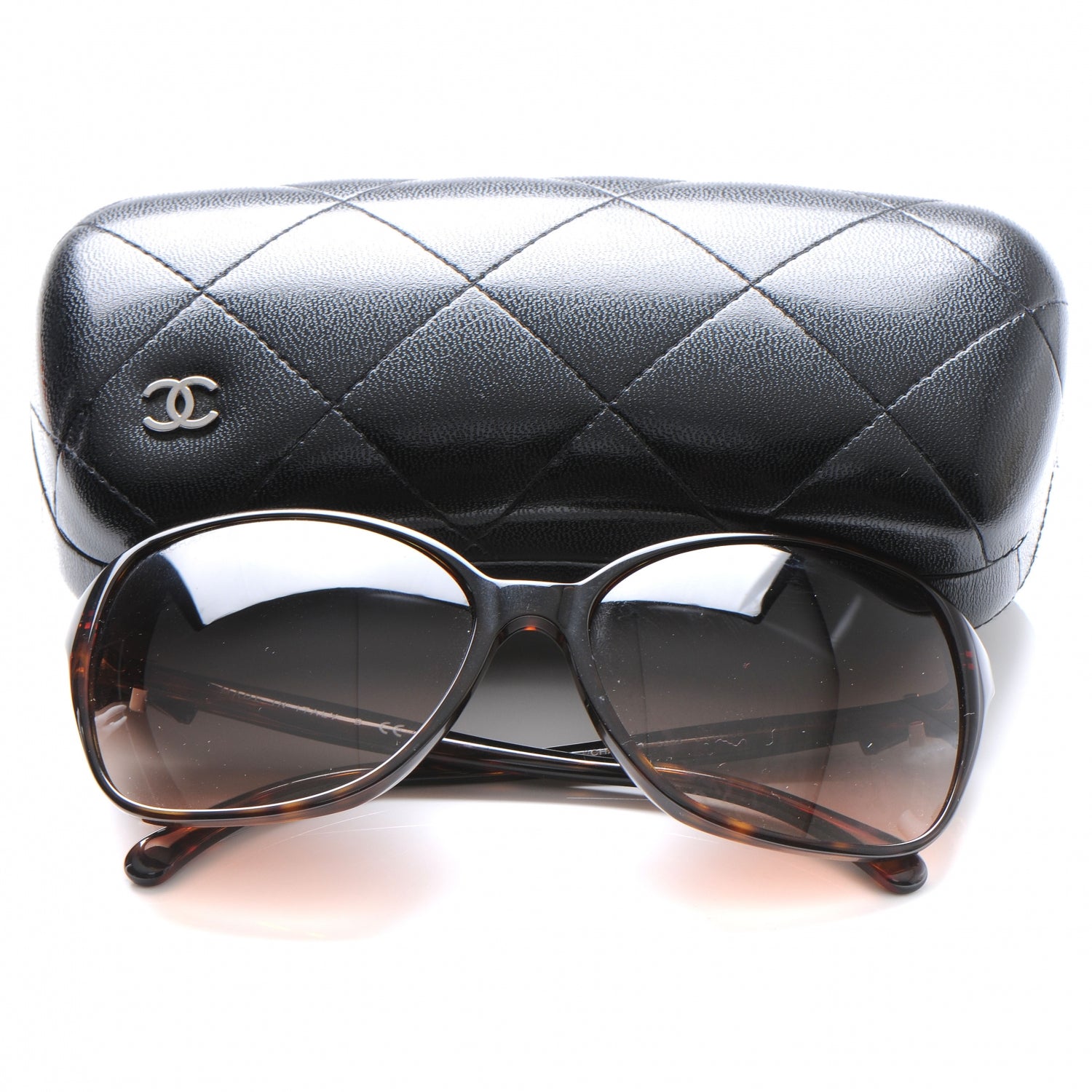 Chanel Acetate CC Bow Sunglasses 5171 Tortoise 3 of 7