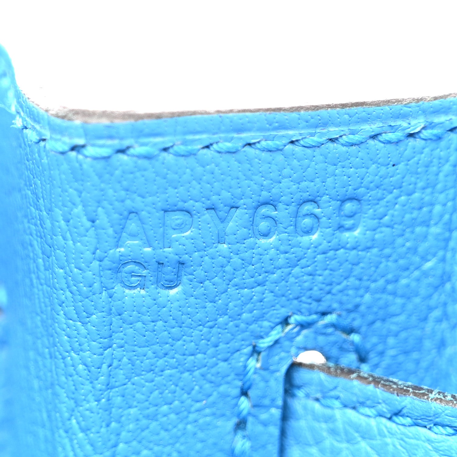 Hermes Togo Kelly Retourne 32 Bleu Zanzibar 7 of 14