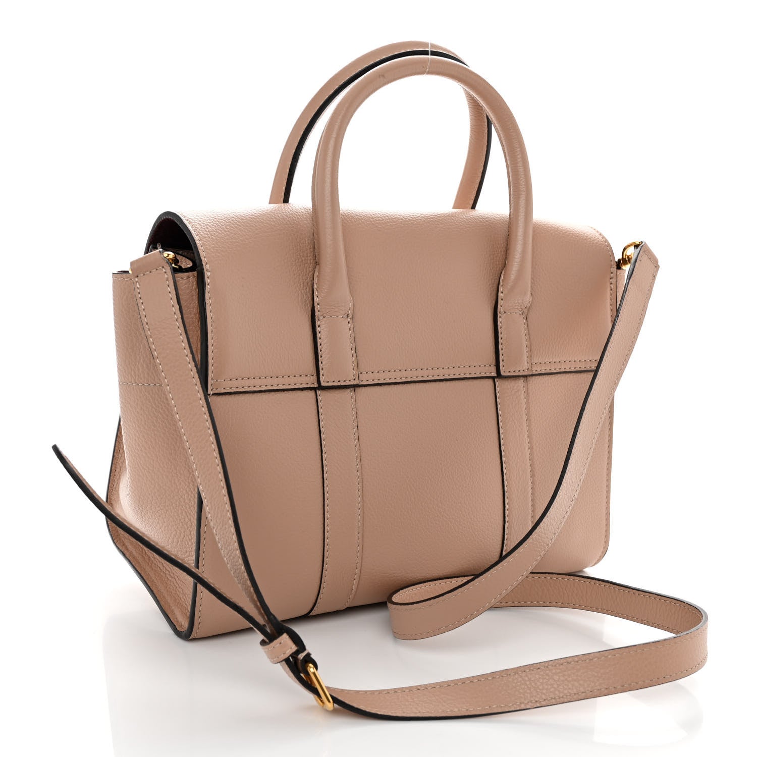 Mulberry Classic Grain Small New Bayswater Rosewater 3 of 10