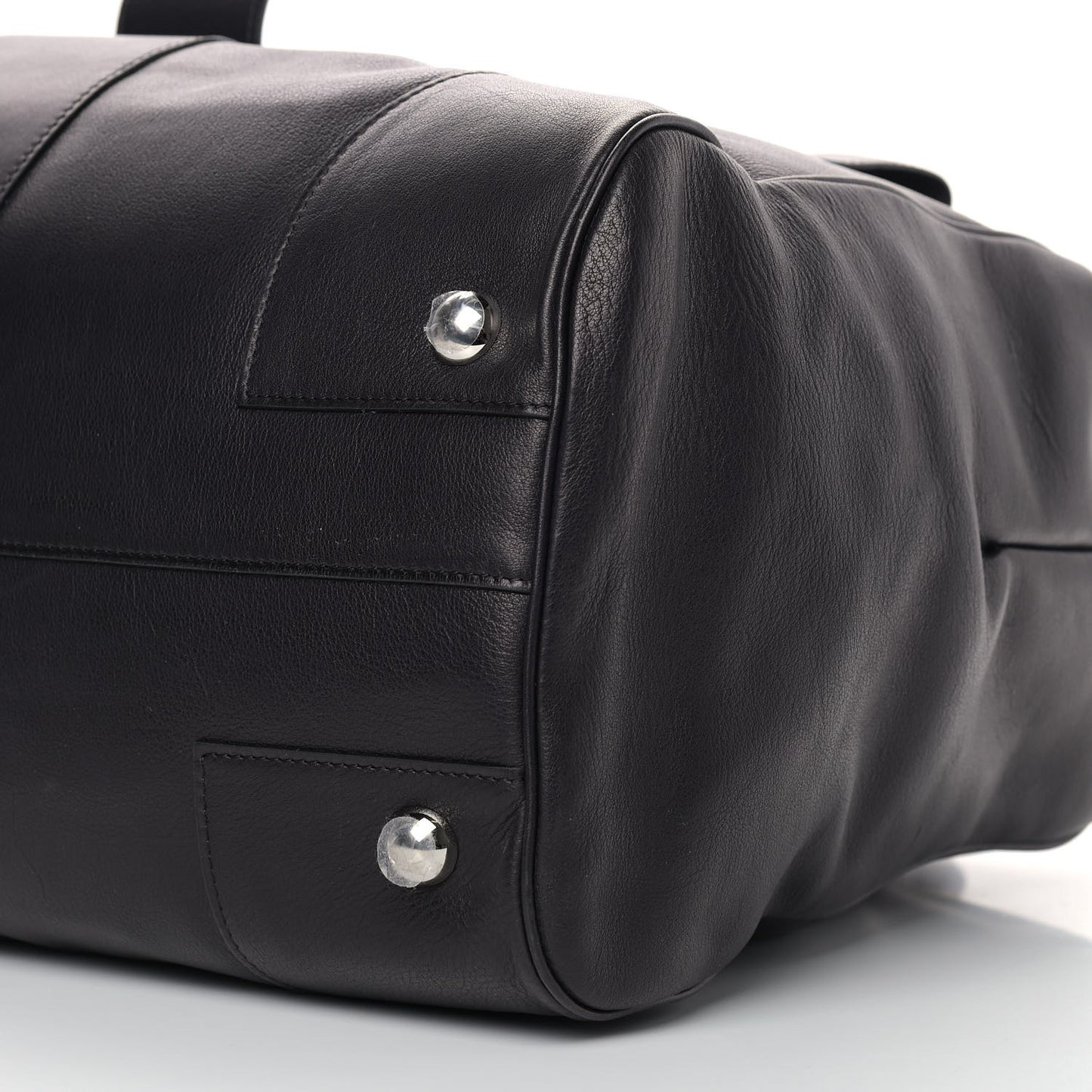 Dream Calfskin Brillant L'XXL Satchel Black